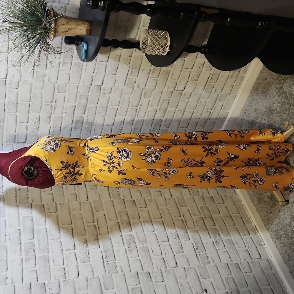 ININ SZ S Floral Maxi Dress - Picture 4 of 11